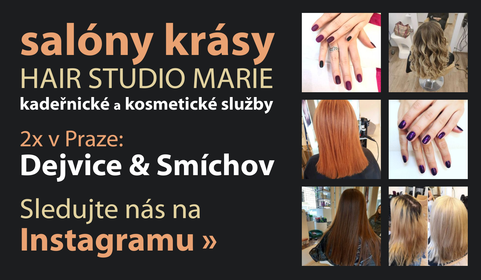 Sledujte nás na Instagramu